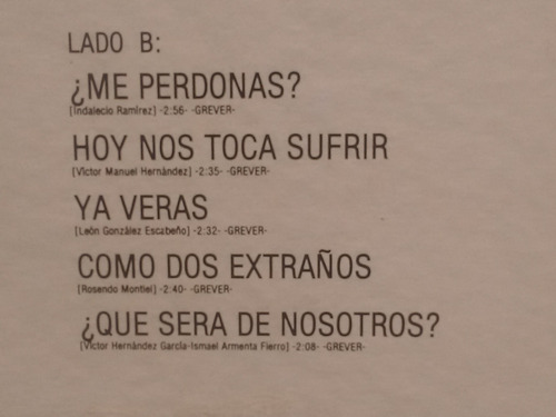 Irene Rivas. Tonto. Disco Lp Musart 1978 (Usado)