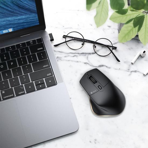 Iclever Mouse Bluetooth, Mouse Inalámbrico Modo Dual Mouse 5