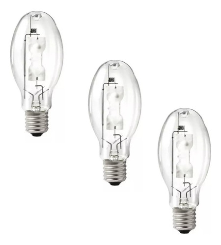 Lampara De Aditivos Metalicos 400w 25 Pza Estructura Blanco Pantalla Blanco