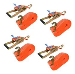 Comprar Cinta Catraca Carga 3 Toneladas 50mm 9 Metros Amarração 4un no Mercado Livre