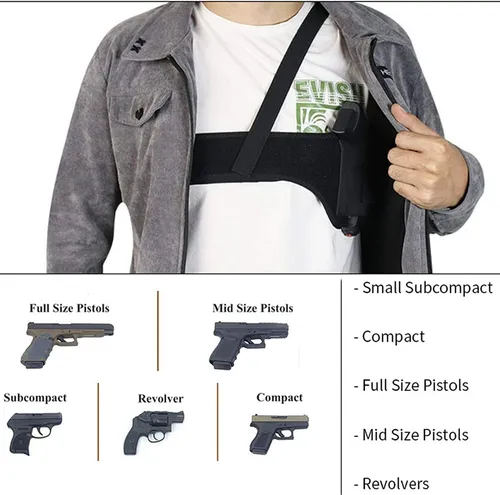 Banda Táctica Pistola Funda Universal Pechera