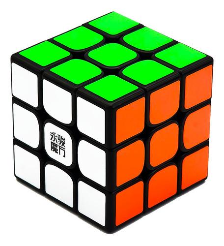 Imagen 1 de 2 de Cubo Magico Rubik 3x3  Yj Yulong Alta Velocidad