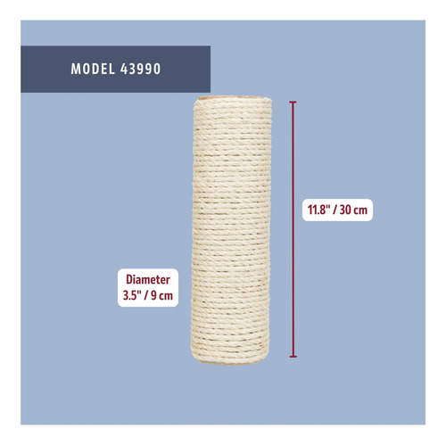 Replacement Sisal Post For Scratching Posts, Cat Trees Trixi