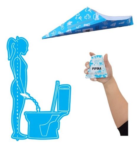 Cono Urinario Portátil-descartable-pocket Para Orinar Parada