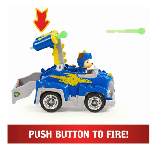 Paw Patrol, Rescue Knights Chase Transforming Toy Car Con