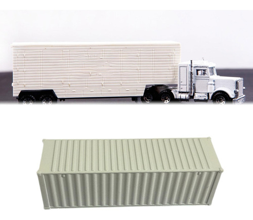 Contenedor De Envío De Diecast 1/50 De Transporte Puede