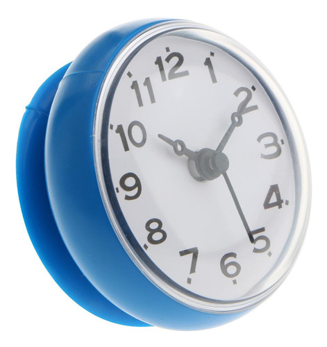 Reloj De Baño Azul