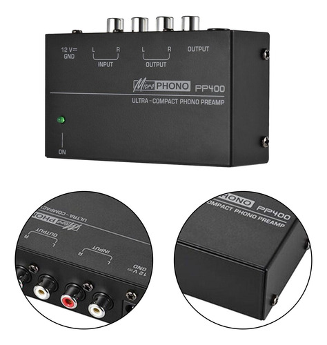 Amplificador De Tocadiscos Operación De Bajo Ruido