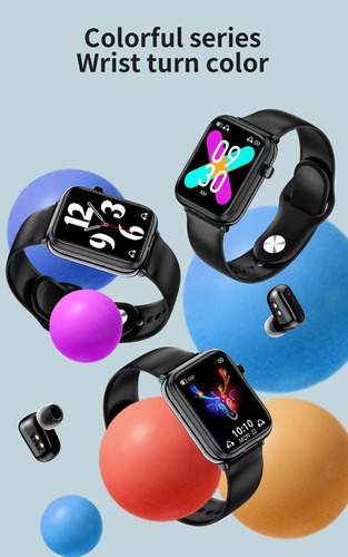 Reloj Inteligente Dos En Uno Con Auriculares Inalámbricos