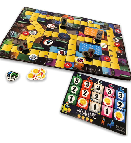 Amongos En Casa 2(juego Juego De Mesa Inspirado En Among Us)
