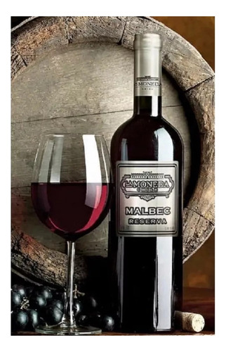Vinho Malbec Reserva Chileno La Moneda 750ml 12,5%