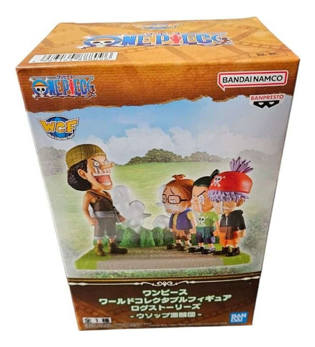 One Piece - Bandai - Wcf Log Stories - Usopp Y Piratas (Usado)