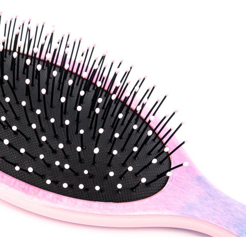 Escova De Cabelo Wet Brush Detangler Cerdas Macias Colorida