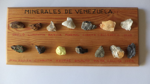 Colecciones Artesanales De Minerales En Venezuela (Usado)
