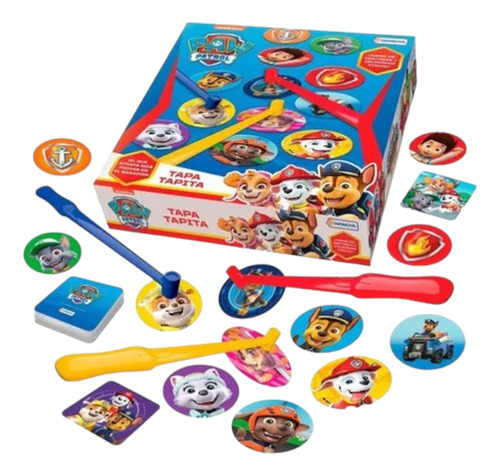 Juego De Mesa Tapa Tapita Paw Patrol Tapimovil