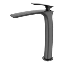 Comprar Misturador Monocomando Banheiro Bica Alta Grafite Escovado