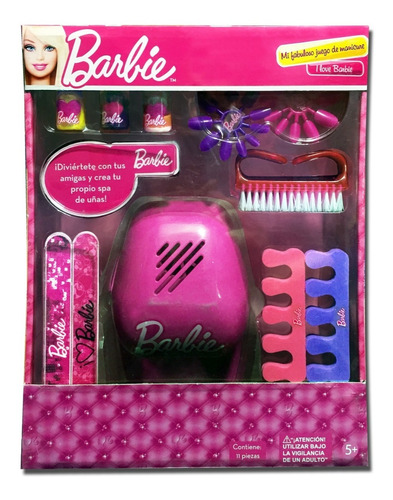 Barbie Mi Fabuloso Juego De Manicure 2013