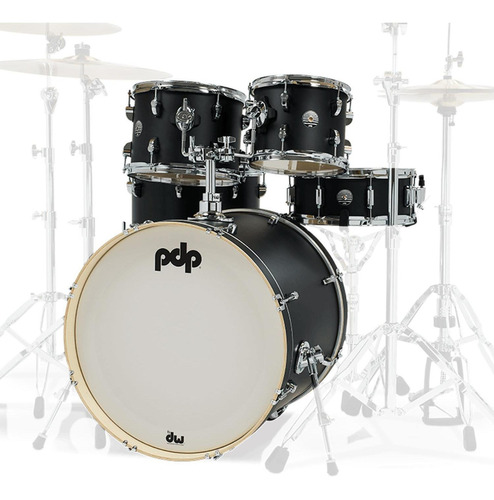 Shell Pack Spectrum 5 Piezas Pdst2015bk Pacific Drums Color Color Negro