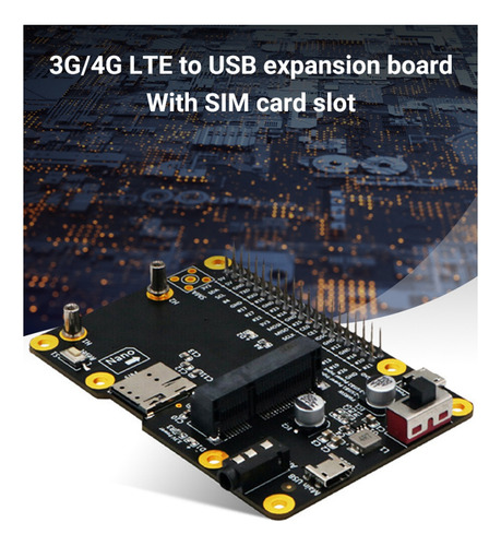 Módulo 3g/4g/lte Con Placa De Expansión Usb Portátil Con Si