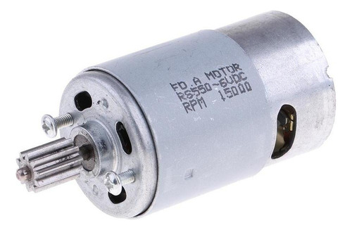 A A Motor De La Caja De Cambios 6v 550 10 Dientes 10mm