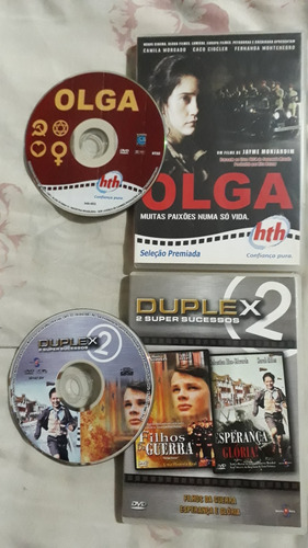 Dvd Olga+filhos Guerra+esperança E Glória Camila Morgado D58