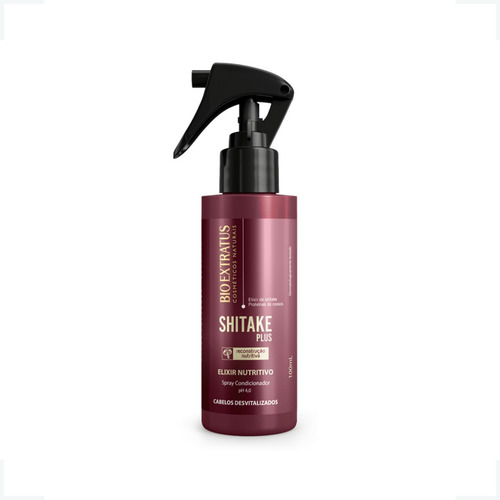 Shitake Bio Extratus (350ml) Shampoo, Condicionador E Elixir