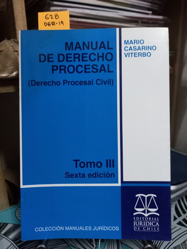 Manual De Derecho Procesal // Mario Casarino Viterbo C14