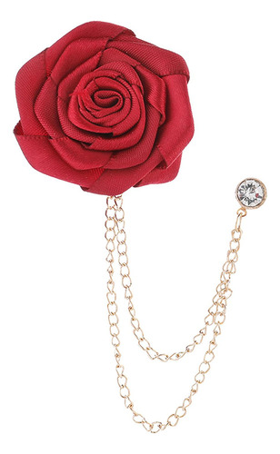 2 Boutonniere Broche De Flor De Rosa Hecho A Mano Insignia