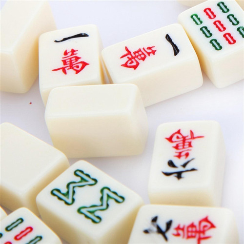 Conjunto Mahjong Chinês Entretenimento Para Crianças