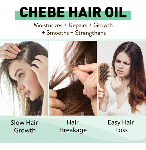 Aceite Capilar Wozutunt Chebe & Rosemary Hair Growth 120 Ml