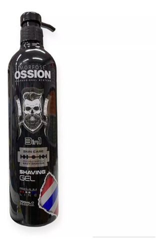 Gel Para Afeitar 3 En 1 Ossion - mL a $49