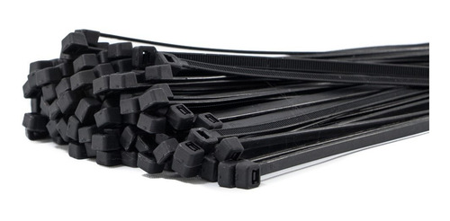 Precinto Negro Pesado 550x9.0 (55cm) Kemen Por 100 Unid