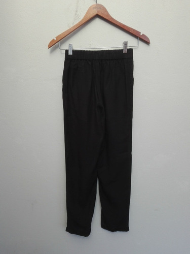 Pantalón Negro - Pull & Bear - Talle Xs