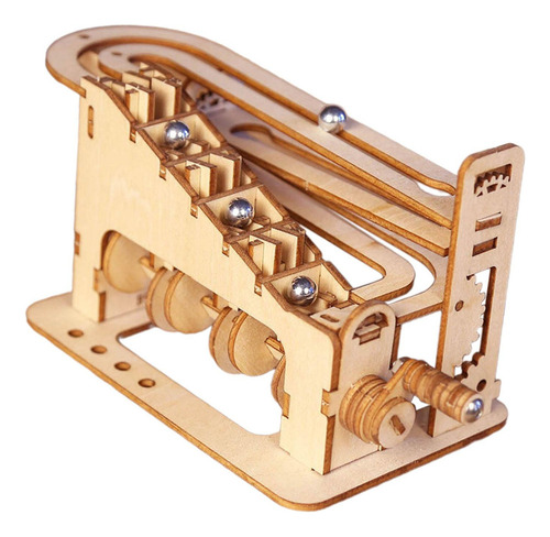 Rompecabezas De Madera 3d Diy Marble Run, Kits De