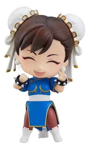 Figura Móvil Que Cambia De Cara De Chun-li