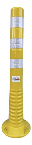 Poste Vial Delimitador Reflectivo 75cm Amarillo - Flexible