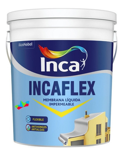 Membrana Liquida Impermeable Incaflex 20kg Inca