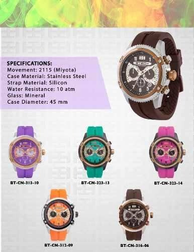 Imagen 2 de 3 de Reloj Btech Bt-cn-312-09
