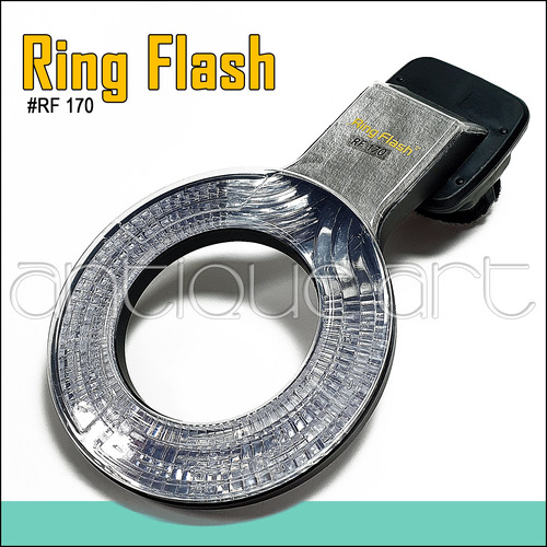 A64 Ring Flash O-flash Rf170 Adaptador Speedlite Nikon Canon