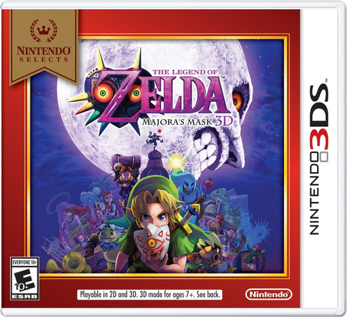 The Legend Of Zelda: Majoras Mask 3d (select) - 3ds