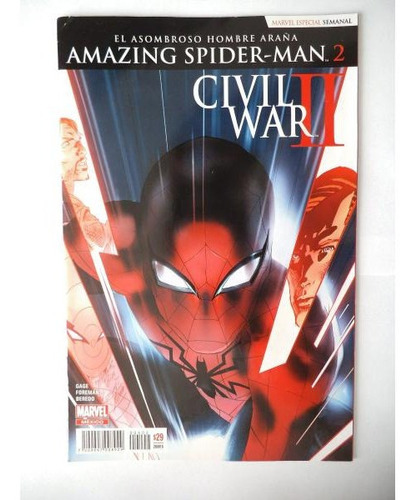 Amazing Spiderman 02 Civil War 2 Televisa