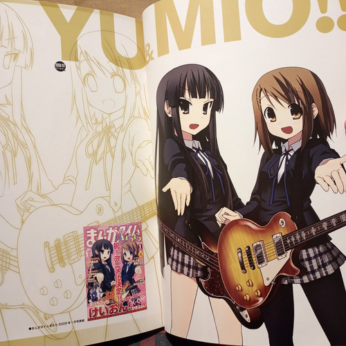 K-on! Super Illustration Book - Kafifly Importado!