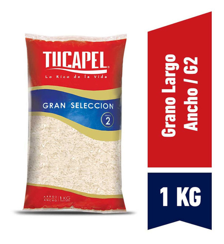 Arroz Tucapel G2 Gran Selección Largo 1 Kg