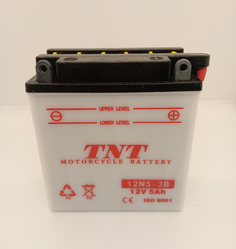 Bateria Tnt 12n5-3b. 12v-5ah. Para Motos 49 Cc Y Fz-16