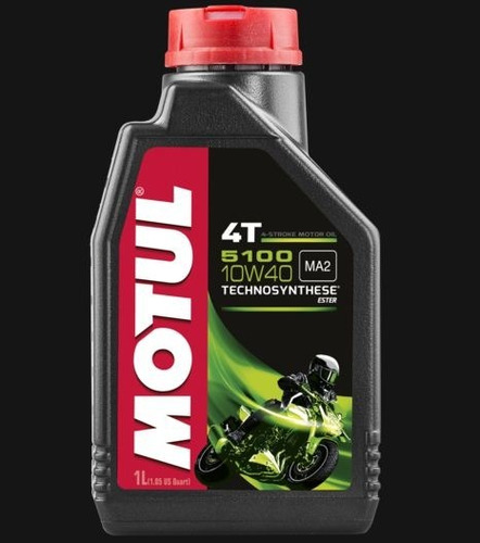 Aceite Motul Para Motocicleta 4t 5100 10w40 Technosin 1 L