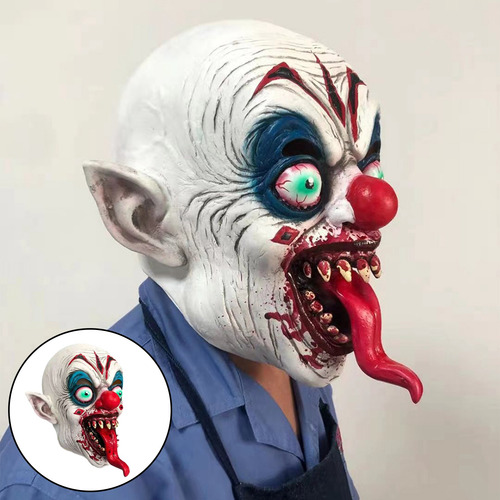 De Látex De Terror Burst Eyes Zombie Para Cosplay Carnaval