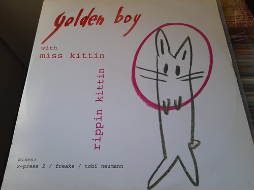 Disco Vinilo Golden Boy Featurig Miss Kittin - Rippin Kittin