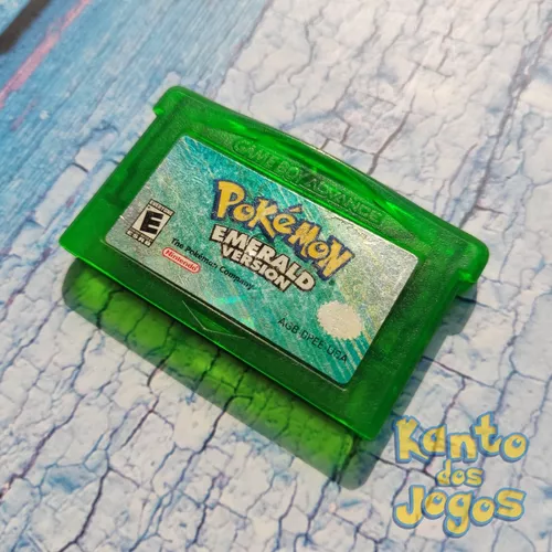 Jogo Pokémon Emerald Version GameBoy Advance