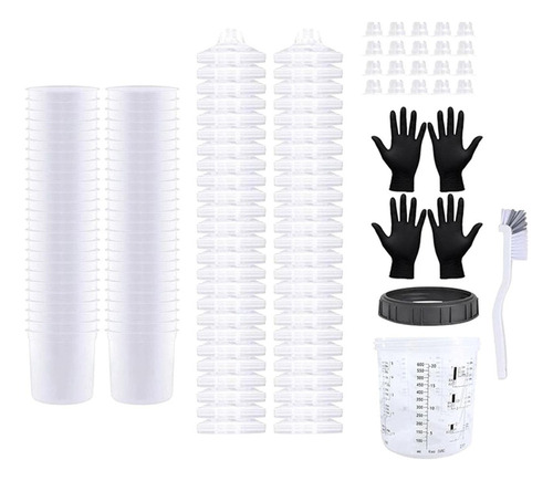 Bx-gj Kit De Copo Descartável Para Mistura De Tinta Para
