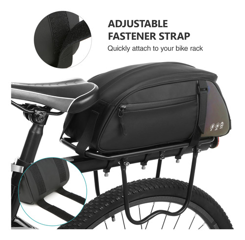 Bolsa Para Bicicleta, Portabicicletas Trasero, Impermeable